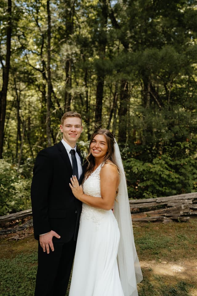 Will Kelley and spouse wedding photo